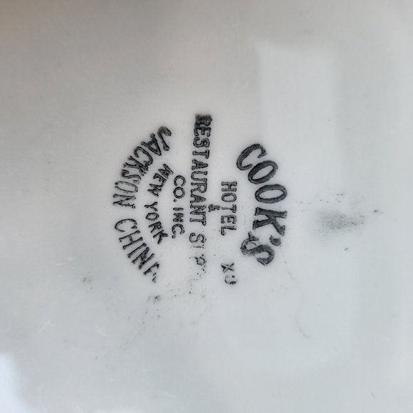 1pc RARE Vtg Jackson China Hummingbird 9.5" Chop Plate~Cooks Rest, Union… - Picture 9 of 14